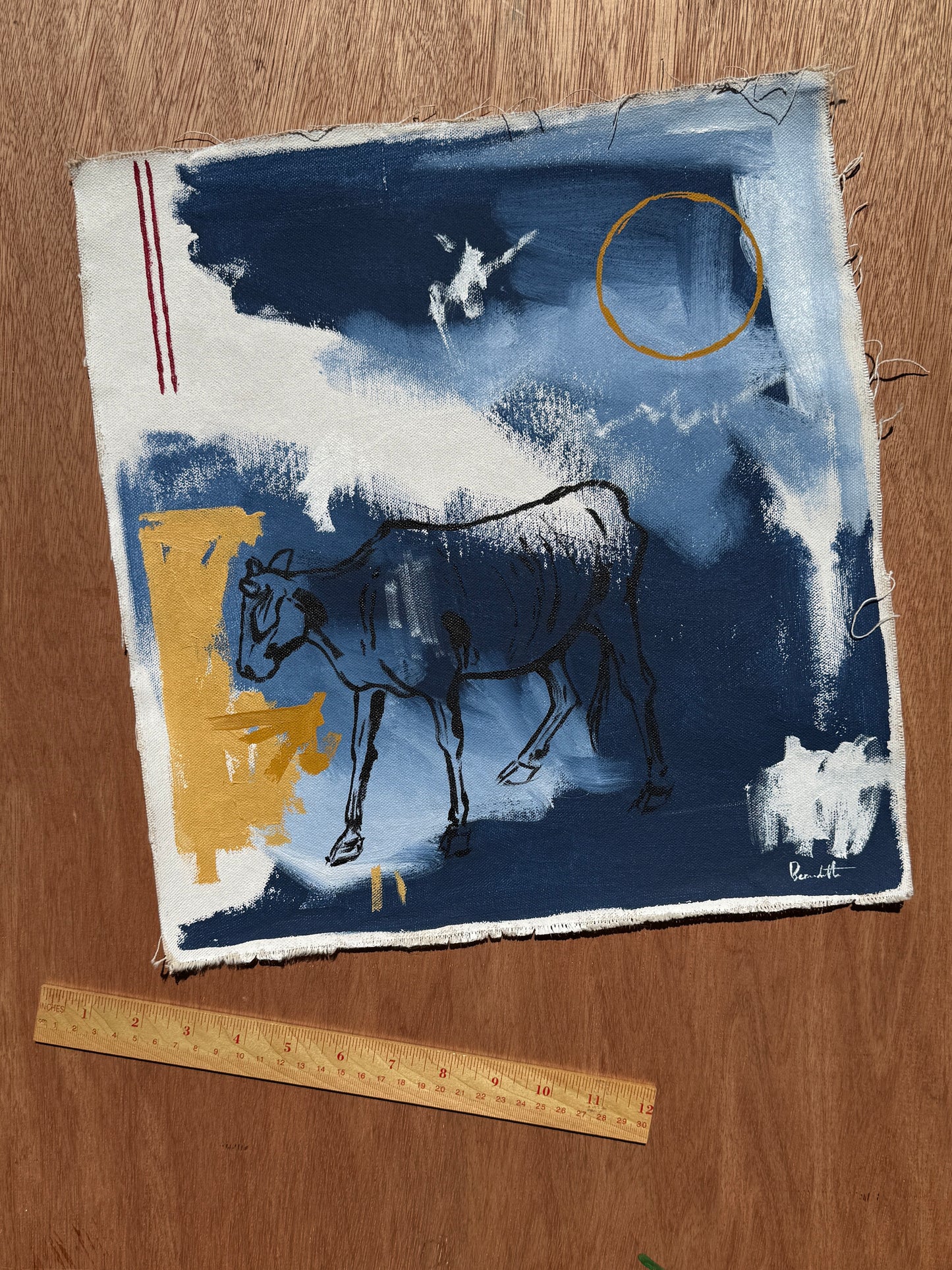 Blue Cow